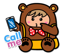 Kuma Boy sticker #8295444