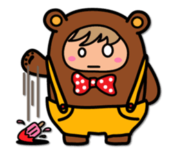 Kuma Boy sticker #8295446