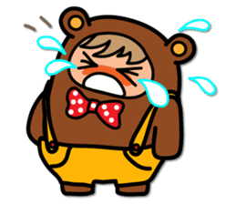 Kuma Boy sticker #8295449