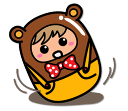 Kuma Boy sticker #8295453