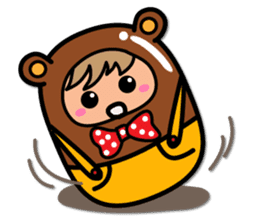 Kuma Boy sticker #8295453