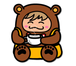 Kuma Boy sticker #8295454