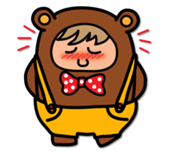 Kuma Boy sticker #8295458