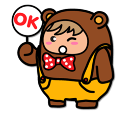 Kuma Boy sticker #8295460