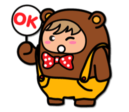 Kuma Boy sticker #8295460