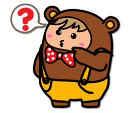 Kuma Boy sticker #8295461