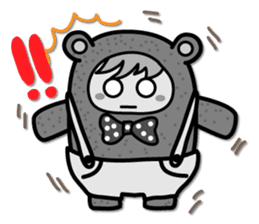Kuma Boy sticker #8295462