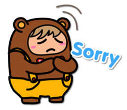 Kuma Boy sticker #8295463