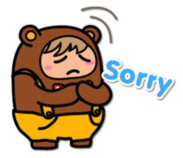 Kuma Boy sticker #8295463