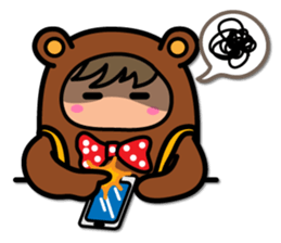 Kuma Boy sticker #8295467