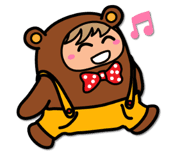 Kuma Boy sticker #8295472