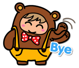 Kuma Boy sticker #8295474