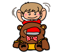 Kuma Boy sticker #8295475