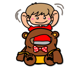 Kuma Boy sticker #8295475