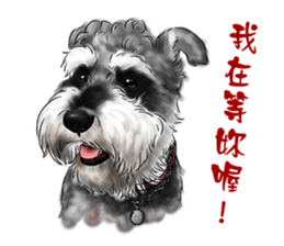 Dog love speaks! sticker #8295593