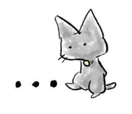 kuro-neko sticker #8296236