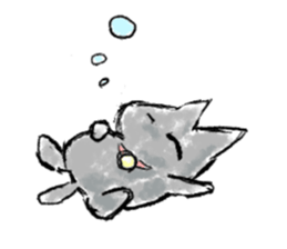 kuro-neko sticker #8296237
