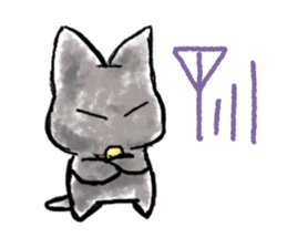 kuro-neko sticker #8296246