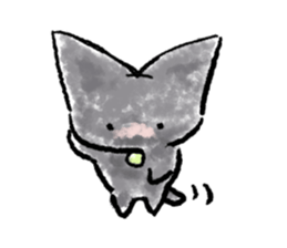kuro-neko sticker #8296247