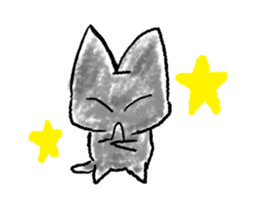 kuro-neko sticker #8296252