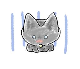 kuro-neko sticker #8296253