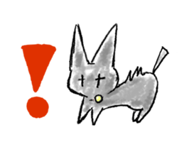 kuro-neko sticker #8296259
