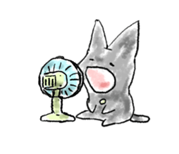 kuro-neko sticker #8296260