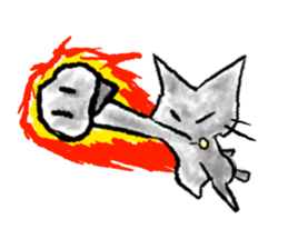 kuro-neko sticker #8296268