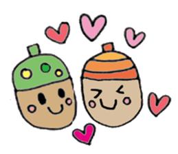 Friends of a slightly clumsy  forest sticker #8296808