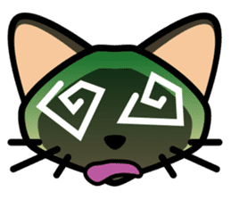 Momo the Siamese Cat sticker #8297162