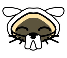 Momo the Siamese Cat sticker #8297173