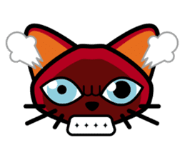 Momo the Siamese Cat sticker #8297184