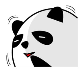 Panda-like creature 3 sticker #8297334