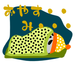 Panda-like creature 3 sticker #8297346