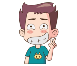 Mr. jomjoon  (English) sticker #8297476