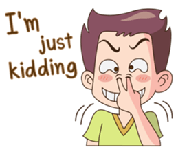 Mr. jomjoon  (English) sticker #8297477