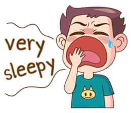 Mr. jomjoon  (English) sticker #8297482