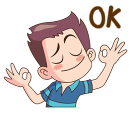 Mr. jomjoon  (English) sticker #8297484