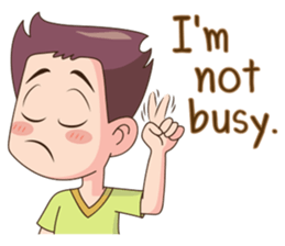 Mr. jomjoon  (English) sticker #8297485