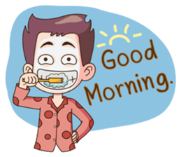 Mr. jomjoon  (English) sticker #8297488