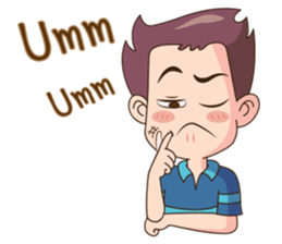 Mr. jomjoon  (English) sticker #8297489