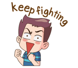 Mr. jomjoon  (English) sticker #8297499