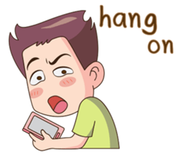 Mr. jomjoon  (English) sticker #8297500