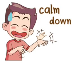 Mr. jomjoon  (English) sticker #8297504