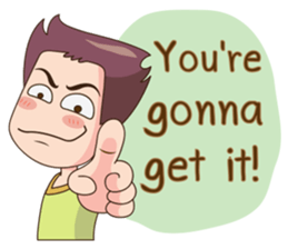 Mr. jomjoon  (English) sticker #8297506