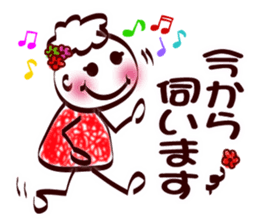 Pretty smile face2 sticker #8298058