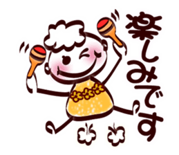 Pretty smile face2 sticker #8298061