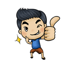 Jeab and Peak sticker #8298151