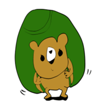 is a bear! sticker #8298254