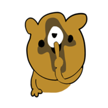 is a bear! sticker #8298255